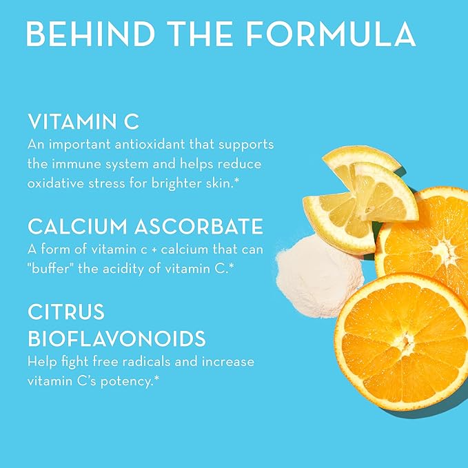 HUM Air Patrol - Immune Supplement with Vitamin C & Citrus Bioflavonoids - Supports Skin Barrier, Lungs & Immune Response (30 Vegan Capsules)