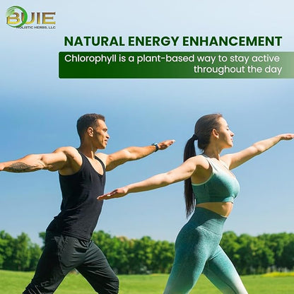 BUIE Liquid Chlorophyll Drops 6000mg | Peppermint Flavor | Vegan Supplement | Supports Immune System, Improves Cellular Energy | Extra Strength | 2 oz / 59ml