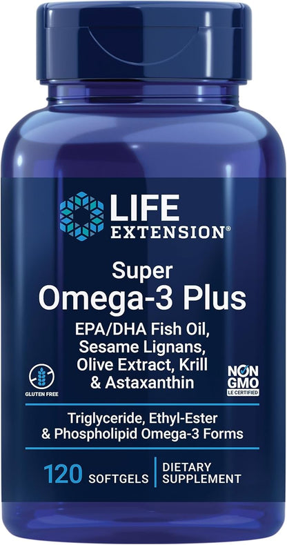 Life Extension Ultra Prostate Formula & Super Omega-3 Plus EPA/DHA Fish Oil