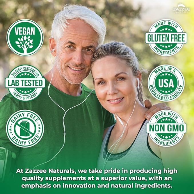 Zazzee USDA Organic Bilberry 20:1 Extract, 6000 mg Strength, 120 Vegan Capsules, 4 Month Supply, Standardized and Concentrated 20X Extract, 100% Vegetarian, All-Natural, Non-GMO, Made in The USA