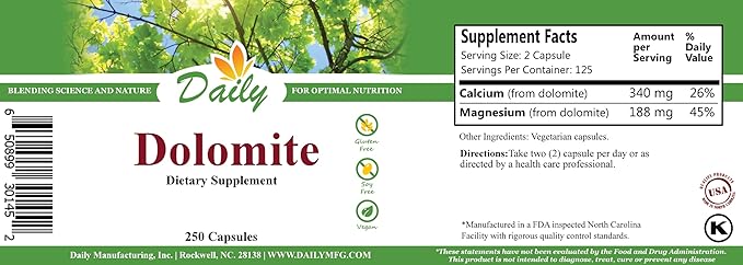 Daily Manufacturing Dolomite