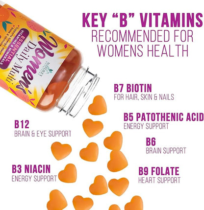 Multivitamin for Women - Complete Daily Womens Multivitamin & Multimineral with Vitamin A, C, D3, E, B12, Zinc & More - Essential Vitamins for Women - Supports Energy & Overall Health - 120 Capsules