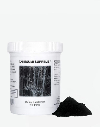Supreme Nutrition Takesumi Supreme, Pure 60 Grams Activated Bamboo Charcoal Powder