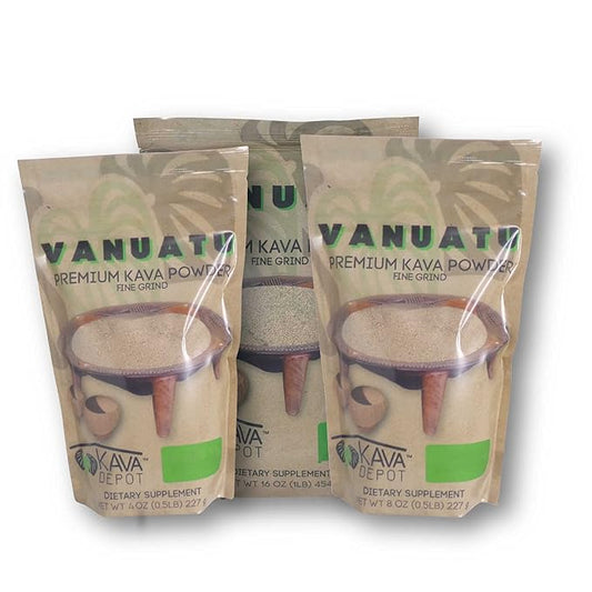 Vanuatu Kava - Kava Depot - Noble Kava (8 Ounce, Lateral Roots)