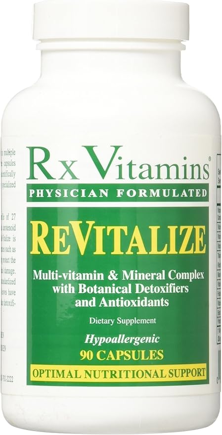 RX Vitamins Revitalize Capsules, 90 Count