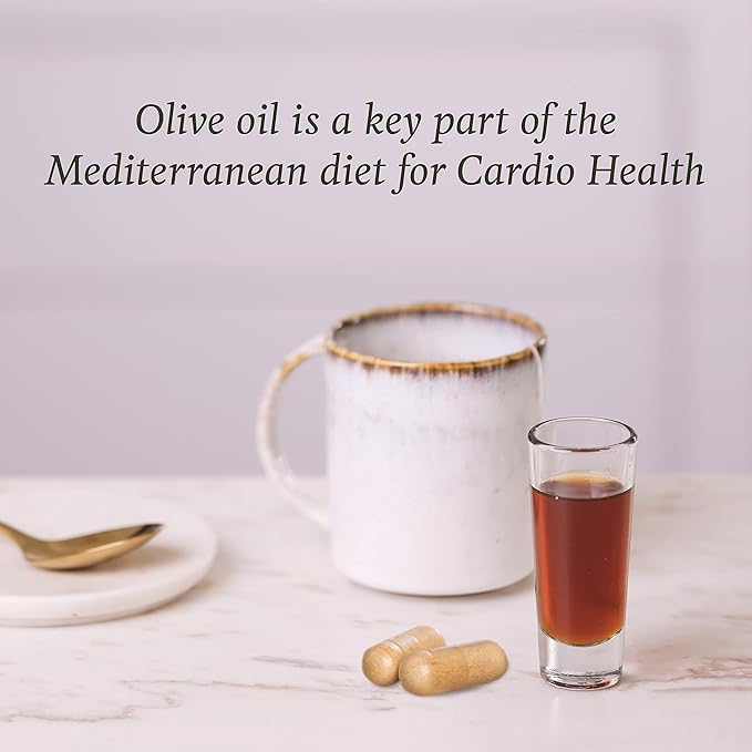 COMVITA Olive Leaf Extract Vegetable Capsules, Natural, high Strength oleuropein & polyphenols, 30 Count