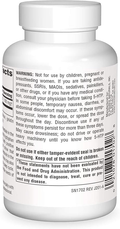 Source Naturals Serene Science 5-HTP 50 mg - 120 Capsules