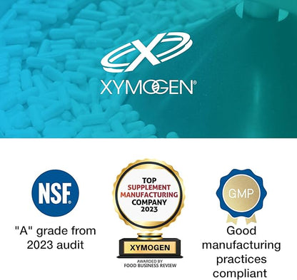 XYMOGEN OptiMag Neuro - Magnesium L Threonate Supplement with Chelated Magnesium Lysinate Glycinate - Support Brain Health & Relaxation (90 Capsules)