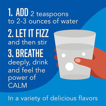 Natural Vitality Calm Magnesium Supplement, Anti-Stress Drink Mix Powder, Gluten Free, Vegan, & Non-GMO, Orange, 8 oz