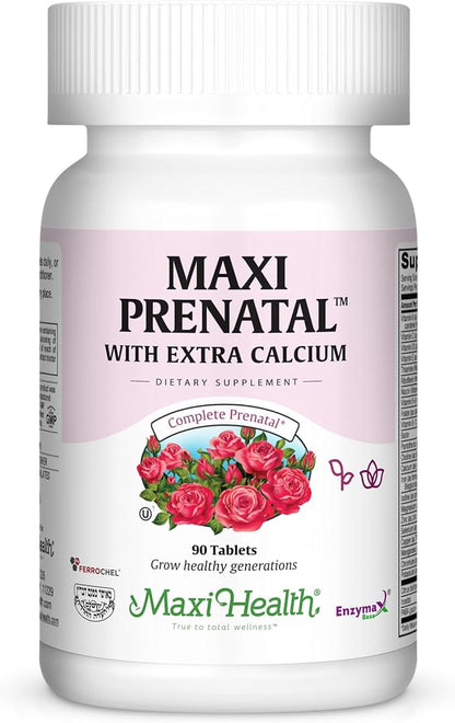 Maxi Health, Maxi Prenatal, 90 Count (Pack of 1)