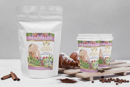 menopause vitamins support - MENOPAUSE TEA FOR WOMEN - herbal supplements for women, ginkgo tea, red clover live plant, cinnamon tea, siberian eleuthero root - 20 Premium Tea Sachets