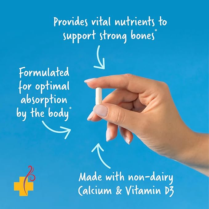 Redd Remedies, Calcium Mag + D, Vitamin D3 and Calcium for Strong Bone Support, 120 Vegetarian Capsules