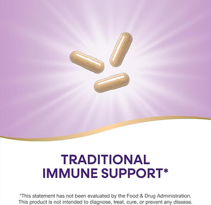 Nature's Way Astragalus Root - Astragalus Root Herbal Supplement - Traditional Immune Support* - Non-GMO Project Verified - Gluten & Dairy-Free - 180 Vegan Capsules