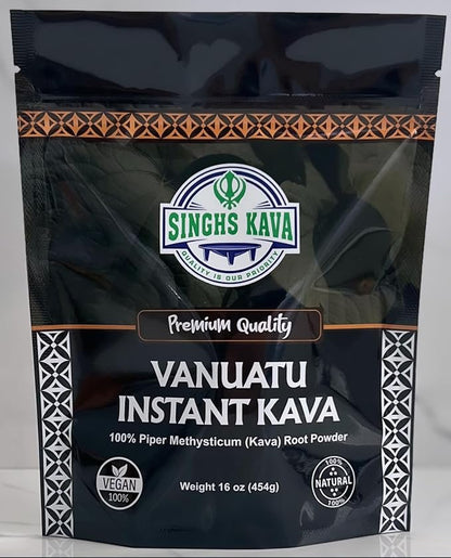 Micronized Instant Kava Powder (Vanuatu, 16oz)