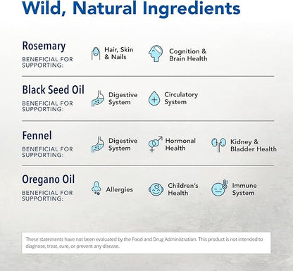 NORTH AMERICAN HERB & SPICE Black Seed Oil 1000 mg - 90 Count - Liver, Gallbladder & Intestinal Function - Heart & Digestive Health - Black Seed Oil, Oregano Oil, Fennel - Non-GMO - 45 Servings