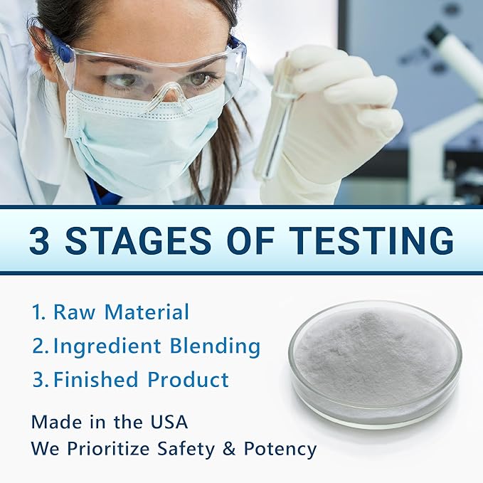 Magnesium 5 Complex - Chelated Magnesium Glycinate, Malate, Citrate, Taurate, & Aspartate for Nerves, Muscles, Bones - 1 Pack