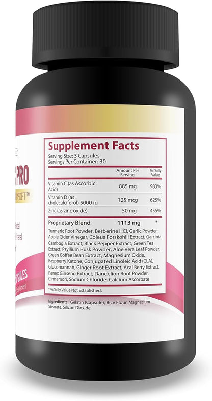 Turmeric Pro Healthy Heart Support - Our Best Healthy Heart Support Plus Turmeric Formula - Healthy Heart Supplements for Men & Women with Berberine Turmeric Ginger & More! - Heart Health Supplements