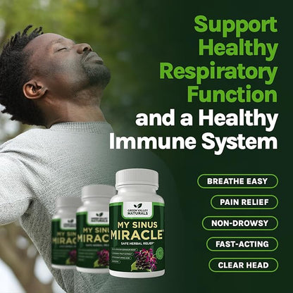 My Sinus Miracle Herbal Supplement, 90 Capsules (1)