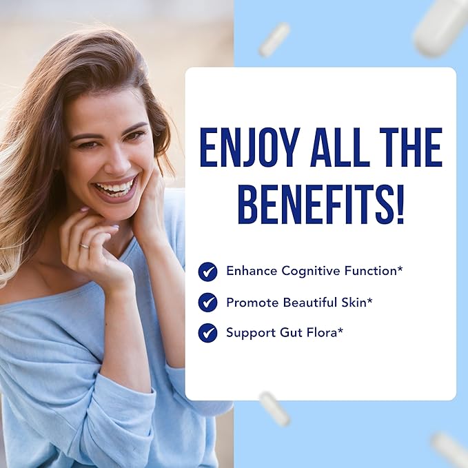 Extra Strength Phytoceramides Supplement | Wheat and Gluten Free Plant Based Ceramides Supplement with A C D E Skin Vitamins for Women | Hydrating Skin Care Capsules for Women (100 Day Supply)