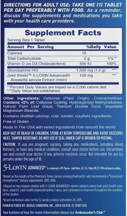 Osteo Bi-flex One Per Day, 60-Count (Pack of 2)
