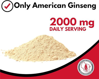Dairyland American Ginseng Slices and Powder - 4 oz Pack Each of Wisconsin Ginseng – Direct from Farmer to Consumer 西洋参