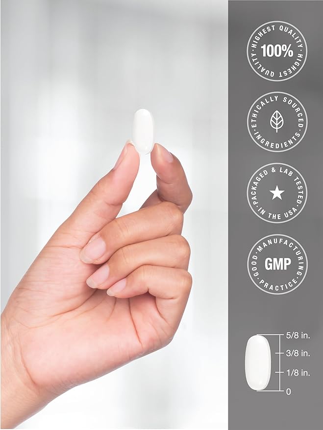 Doctor's Way Magnesium Supplement 500mg | 100 Coated Caplets | Magnesium Oxide | Vegetarian, Non-GMO, Gluten Free