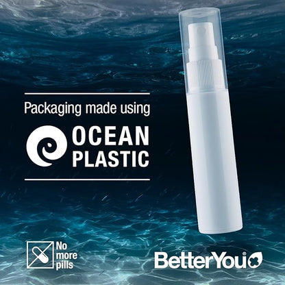 BetterYou Iron 5 Oral Spray - Natural Liquid Vitamin Supplement - Daily Iron Supplement Vitamin Spray - Easy, Tasty Alternative to Pills - 0.85 oz