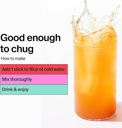 Calm Drink Mix - Relaxation Aid with Magnesium, Ashwagandha, L-Theanine, & Vitamin D - Supports Cortisol Regulation and Mood for Men & Women - Watermelon Lemonade Flavor 28 Sticks