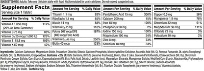 Centrum Multivitamin Tablet for Women, Multivitamin/Multimineral Supplement with Iron, Vitamin D3, B Vitamins and Antioxidant Vitamins C and E, Gluten Free, Non-GMO Ingredients - 200 Count