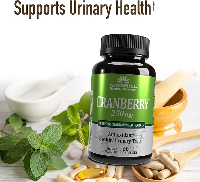 Windmill Cranberry 250 Mg Caps 60'S Windmill