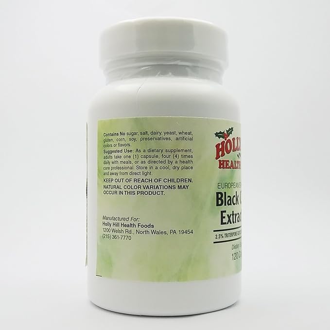 European Standardized Black Cohosh Extract Plus, 120 Capsules