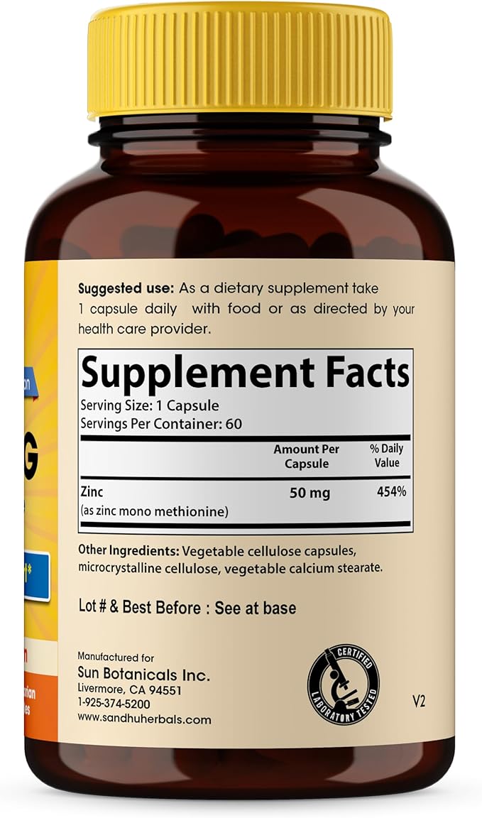 Sandhu Herbals Shilajit, Sea Moss & Zinc 50mg Supplement Combo | Supports Natural Energy, Immune and Cognitive Health