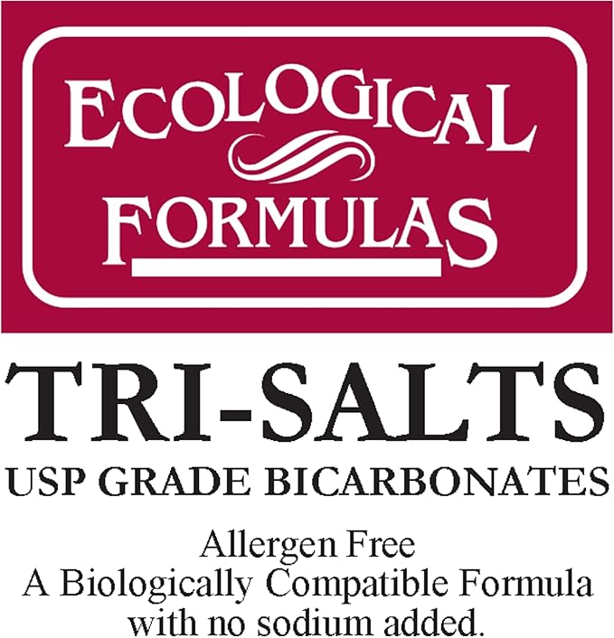 Ecological Formulas Tri Salts Calcium Magnesium Potassium 200 GMS X 2 Bottles Sodium-Free