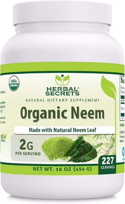 Herbal Secrets Neem Powder 1 Lb