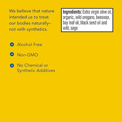 NORTH AMERICAN HERB & SPICE OregaShield - 2 oz - Skin & Membrane Support - Wild Spice Oils in a Beeswax Base - Lasts Up to 24 Hours - Non-GMO