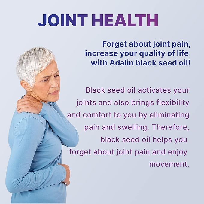 adalin Black Seed Oil Liquid 16.8 fl oz | Nigella Sativa Seed Oil | High Thymoquinone | Cold Pressed | Glass Bottle | Blackseed | Vegan | Gluten Free