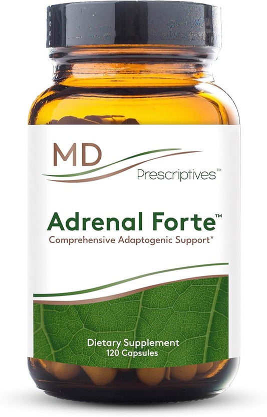 Adrenal Forte - Adrenal Support Supplement* with Ashwagandha & Rhodiola - 120 Capsules