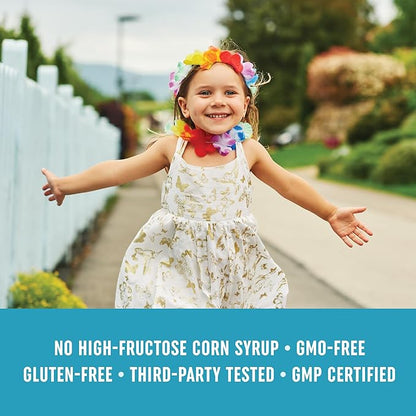 Kids Multivitamin Gummies | Vitamins A, B, C, D & Zinc for Immunity, Growth & Development | Daily Multivitamins for Children Ages 2+ | Non-GMO, Third-Party Tested Mixed Fruit Supplement | 60 Gummies