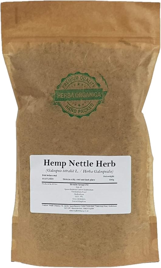 Herba Organica Hemp Nettle Herb - Galeopsis L - Herbal Tea (100g)