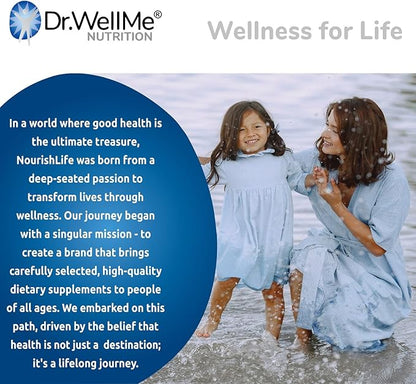 Dr.WellMe B-12 (Cyanocobalamin) 1000 mcg, 100 Tablets