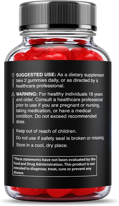 Dominator Maxx Gummies Maximum Strength Performance Gummies, Dominator Maxxx Gummies Extra Strength Overall Wellness Support, Dominator Max Gummies, DominatorMax Great Taste Mad in USA (60 Gummies)