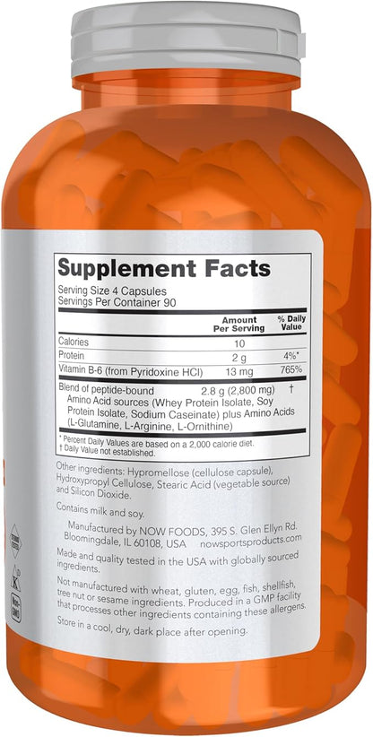 Now Foods Sports, Amino Complete, 360 Veg Capsules