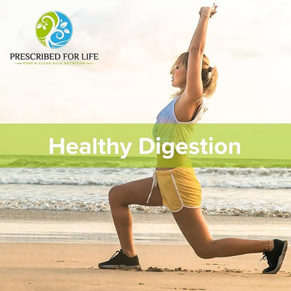Prescribed For Life Apple Fiber Powder, Natural Apple Pectin Fiber Supplement for Digestive Health, Vegan, Non GMO, Gluten Free (1kg / 2.2lb)