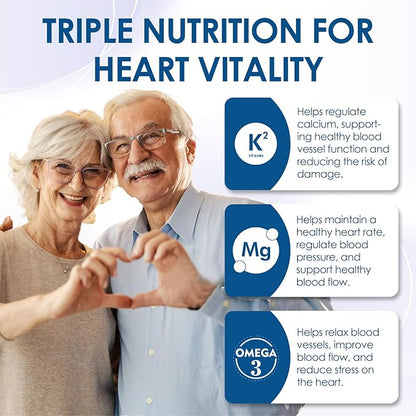 NATURE TARGET Vitamin D3 K2 with Calcium & Magnesium– Max Strength for Bone, Heart & Immune Support – 5000 IU Vitamin D3, 120 mcg K2, Non-GMO, Gluten-Free, 120 Count