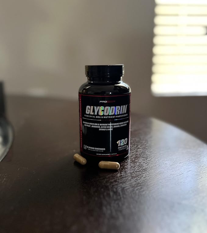 GLYCODRIN | Powerful GDA with Berberine HCL, Cinnamon, Banaba, Patented GS4 Plus & More; 120 V Caps (60 Servings)
