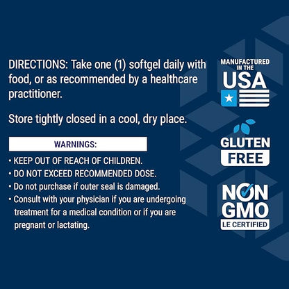 Life Extension Vitamin D3 25 mcg (1000 IU), Immune System Support, Bone Health, Whole-Body Health, Value Size, Gluten-Free, Non-GMO, 90 softgels