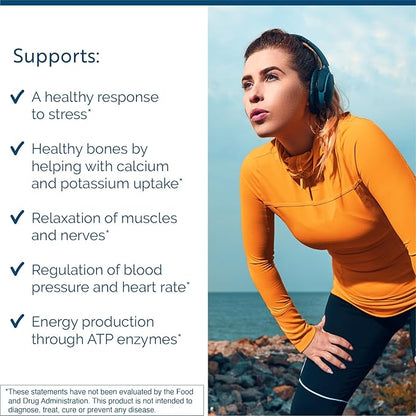 Researched Nutritionals Magnesium Glycinate Capsules - 125mg High Absorption Magnesium Glycinate Supplement to Support Healthy Bones and Energy Production - Vegan & Non-GMO (120 Capsules)