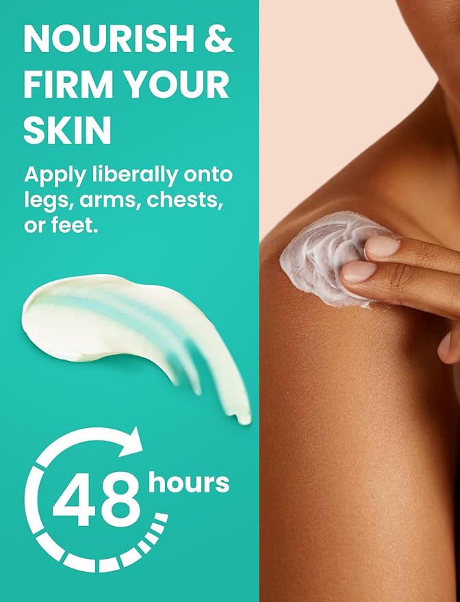 Venture Pal Magnesium Lotion, Topical Magnesium Cream for Sleep, Leg Cramps & Pain, Muscle Relaxation, Calm, Moisturizing Supplement with Coconut Oil, Shea Butter & Hyaluronic Acid, Safe for Kids