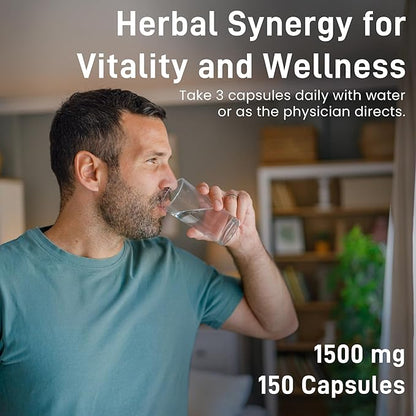 Organic Aura Neem Supreme Capsules. 150 Veg Capsules. Triple Complex - Max Strength Pure High-Potency Azadirachta Indica Capsule. Natural Antioxidant, Skin Health, Abundant Immunity Support.