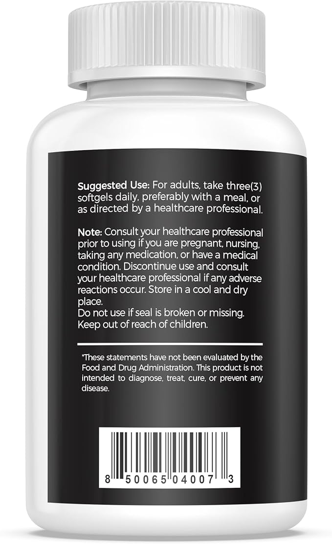VANI Omega 3 Fish Oil - Pharmaceutical Grade - 2520mg with EPA & DHA, Made in USA with Premium Germany Fish Oil KD-PÜR® - 90 Softgels